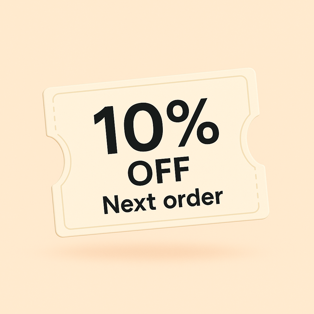10% Off Next Order
